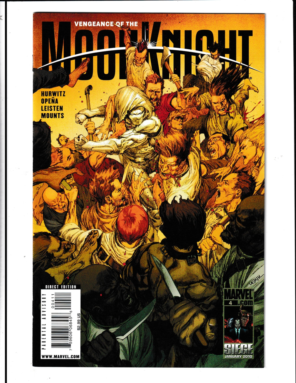 Vengeance of the Moon Knight #4 (2010) Marvel Comics