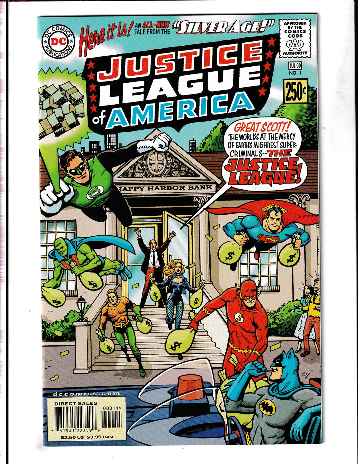 Silver Age: Justice League of America #1 (2000) DC Comics