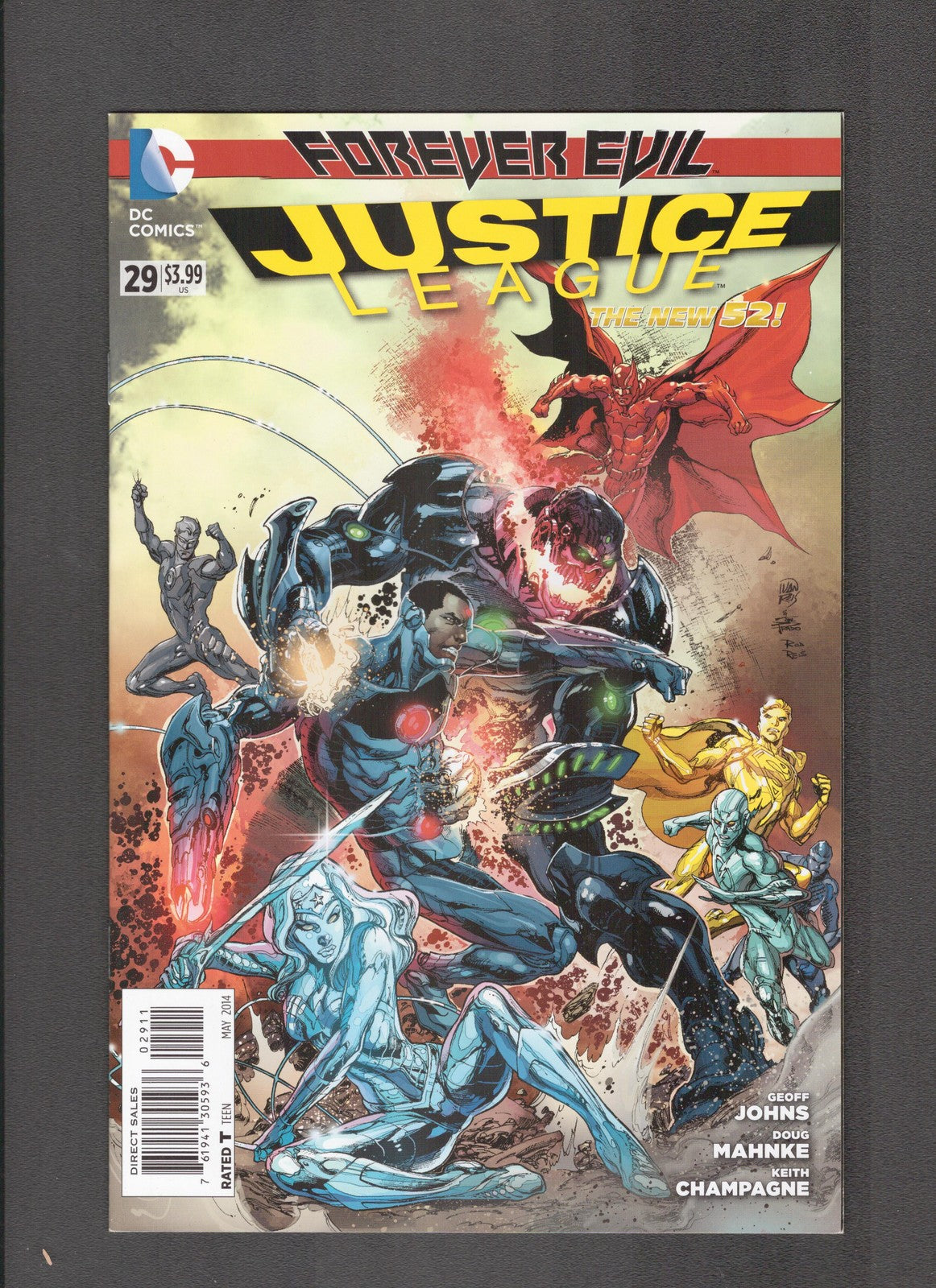 Justice League #29 (2014) Jason Fabok Cover DC Comics