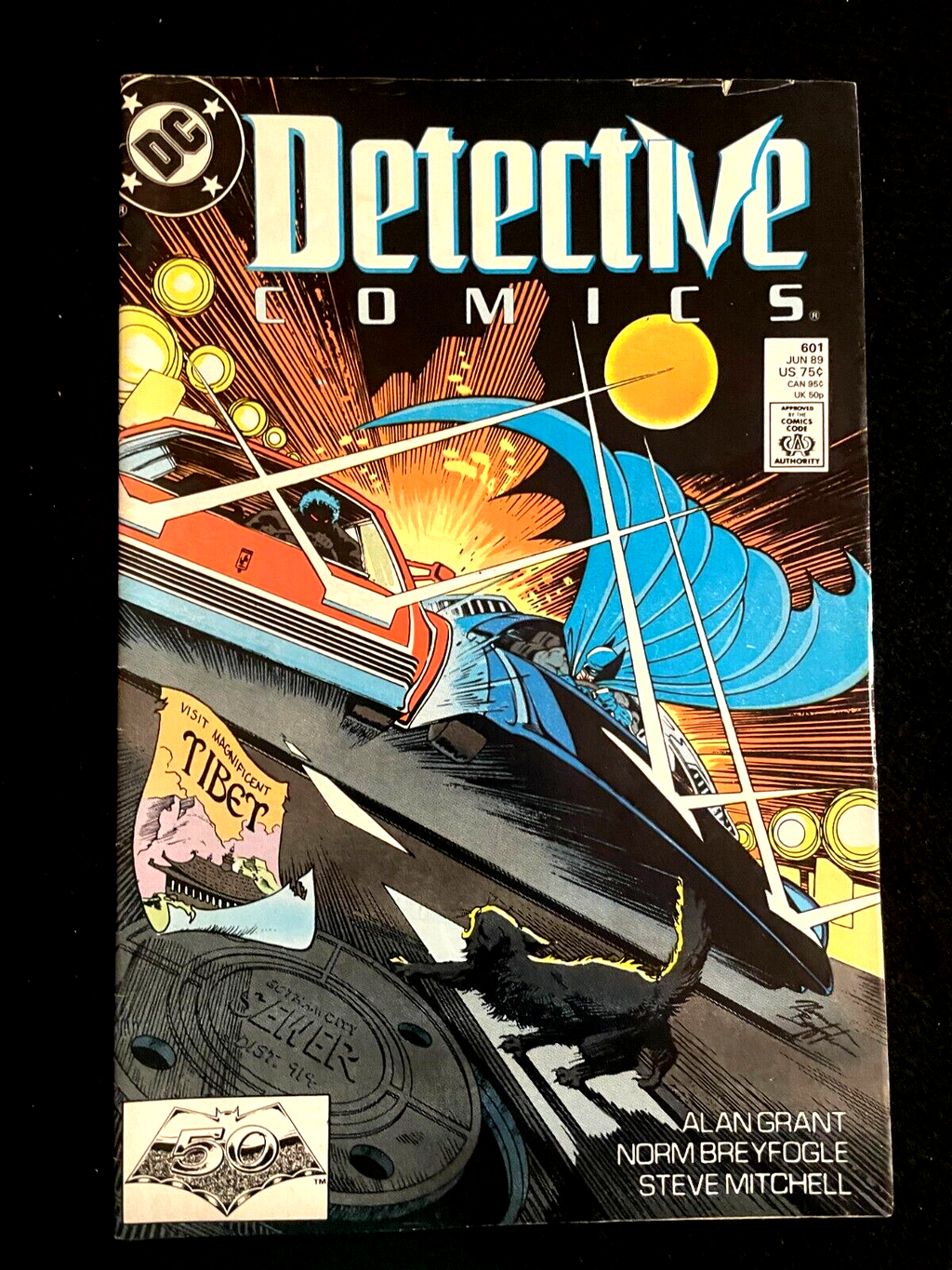 Detective Comics #601 1989 - 1ST Appearance of Tenzin Wyatt