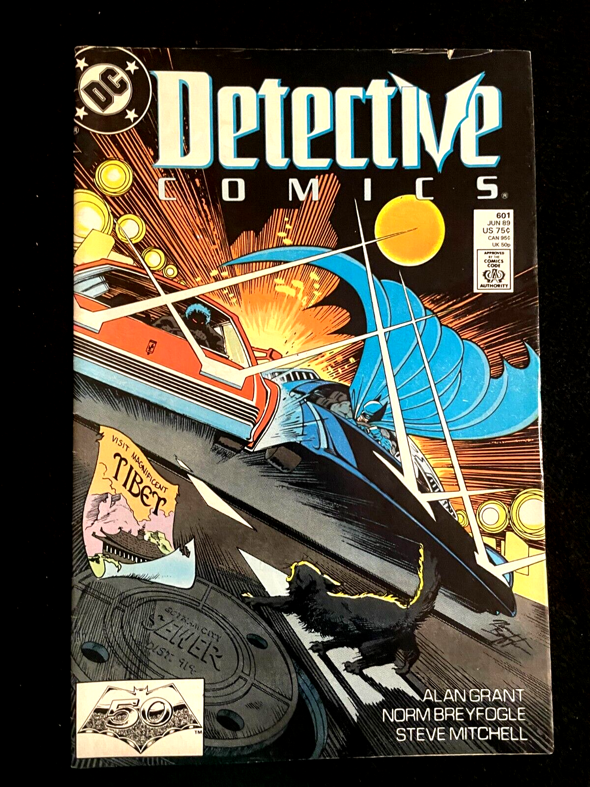 Detective Comics #601 1989 - 1ST Appearance of Tenzin Wyatt