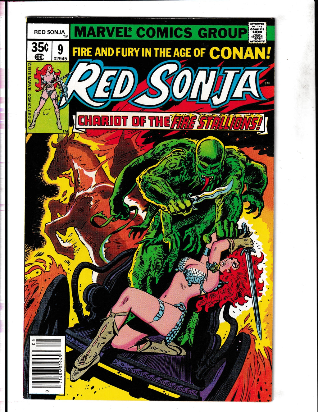 Red Sonja #9 (1978) Marvel Comics