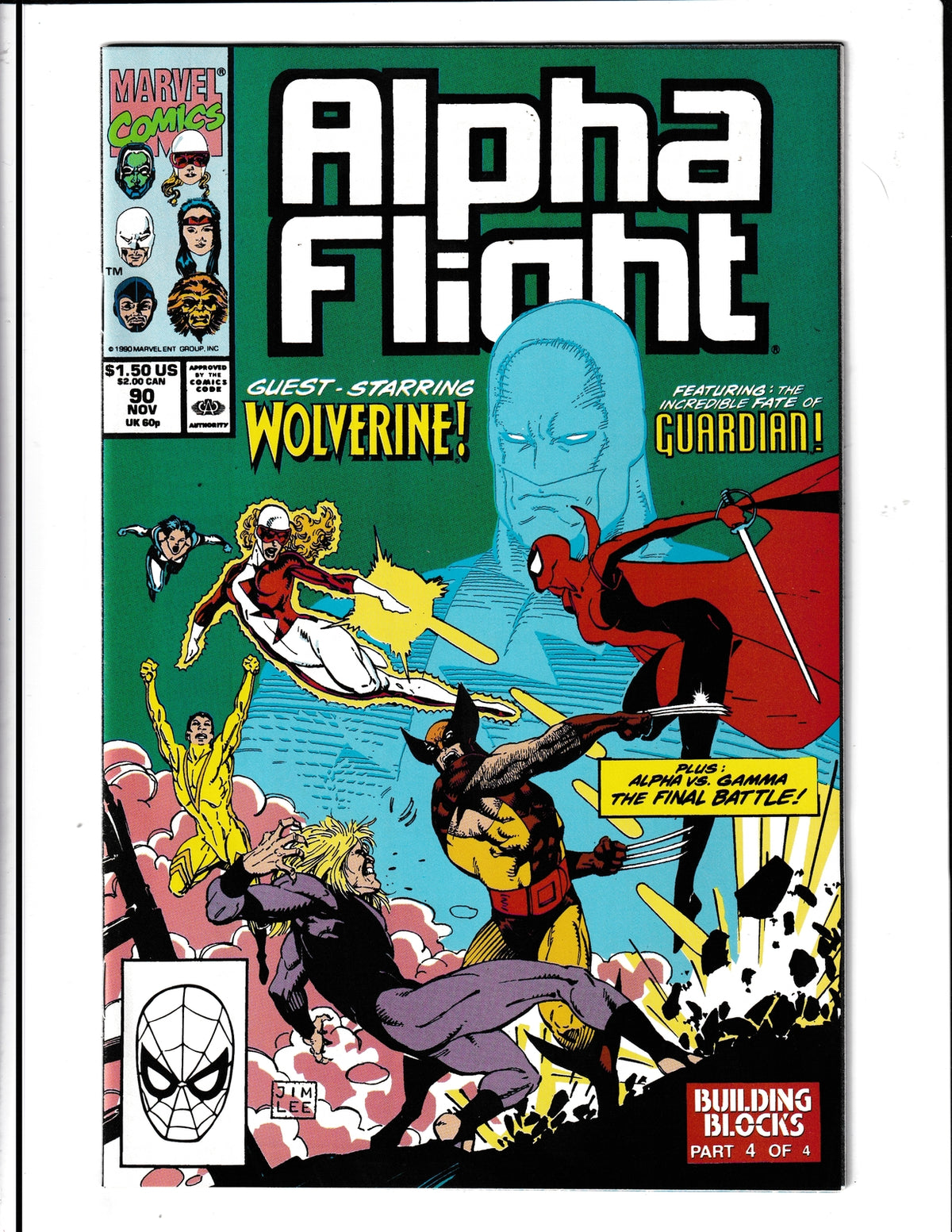 Alpha Flight #90 (1990) Marvel Comics