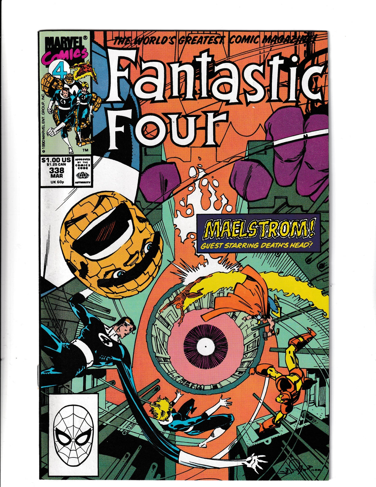 Fantastic Four #338 (1990) Marvel Comics SKU:055