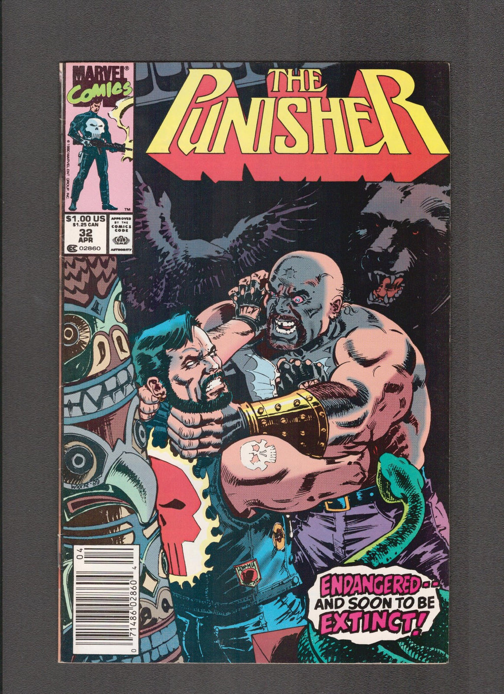 Punisher #32 (1990) Bill Reinhold Marvel Comics