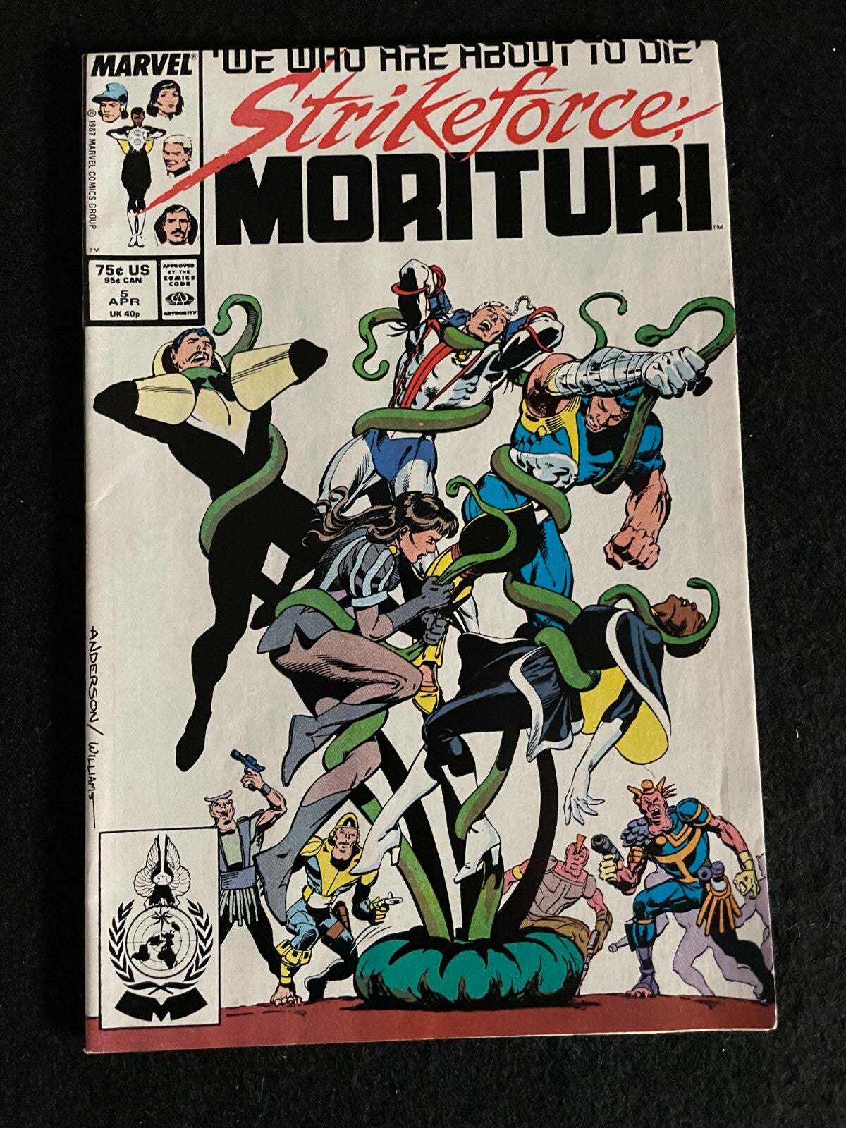 Strikeforce: Morituri #5 1987 - HIGH GRADE