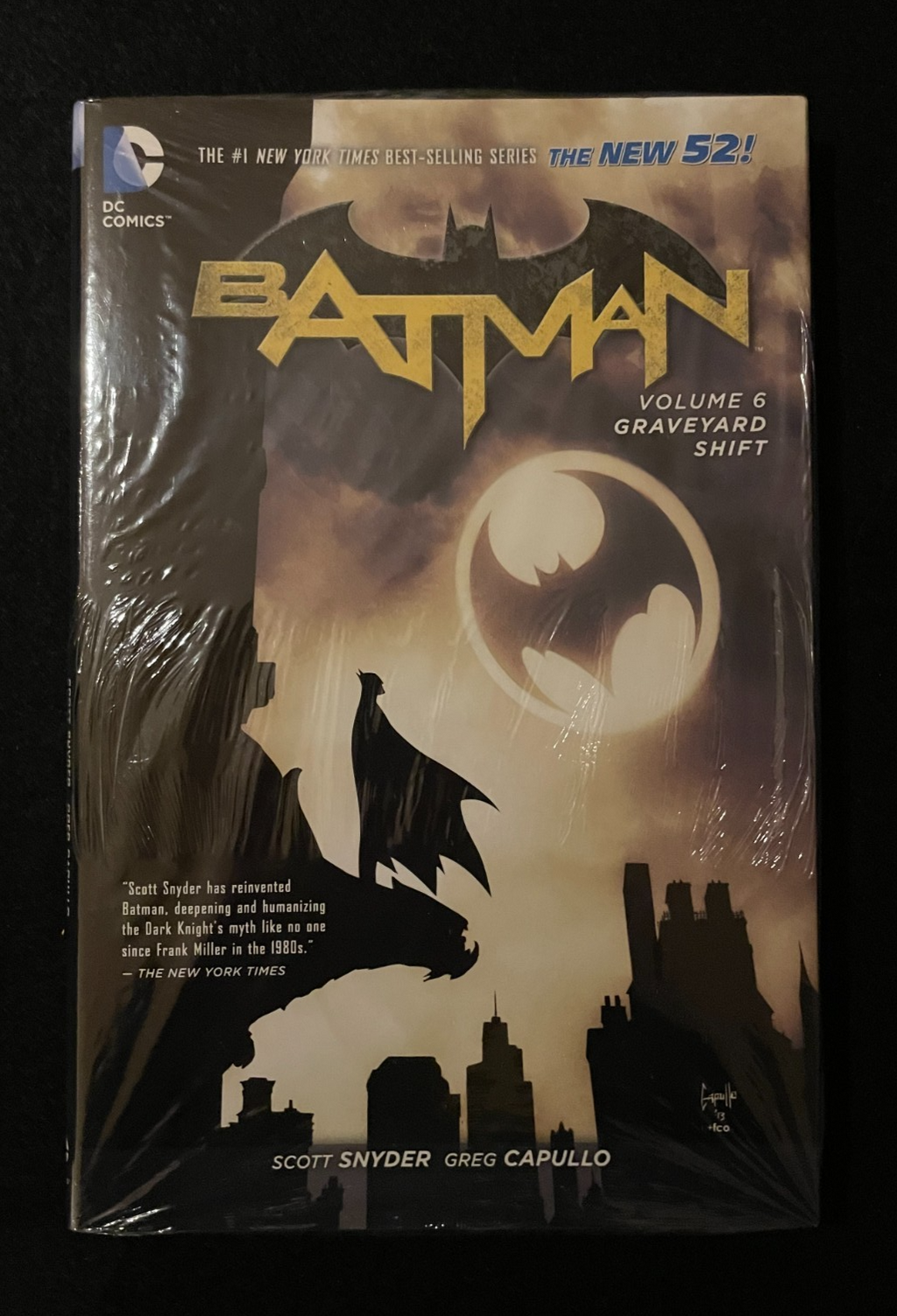 Batman: Graveyard Shift  Hardcover Snyder  #6 2015 New Sealed in original wrap