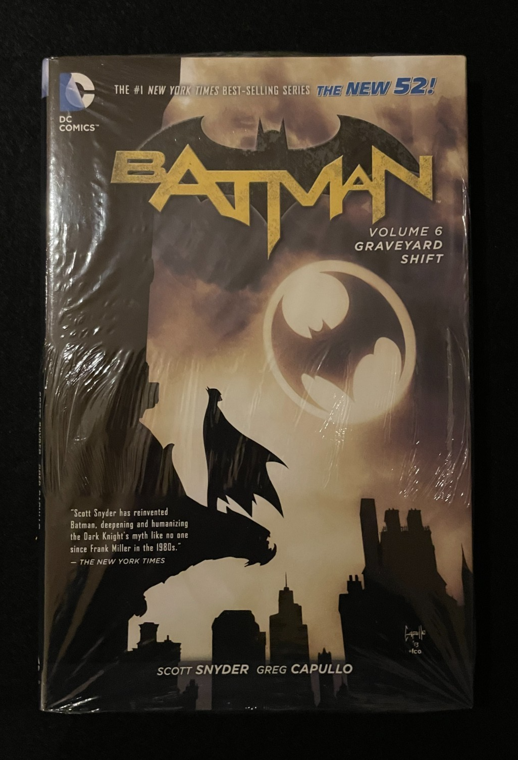 Batman: Graveyard Shift  Hardcover Snyder  #6 2015 New Sealed in original wrap