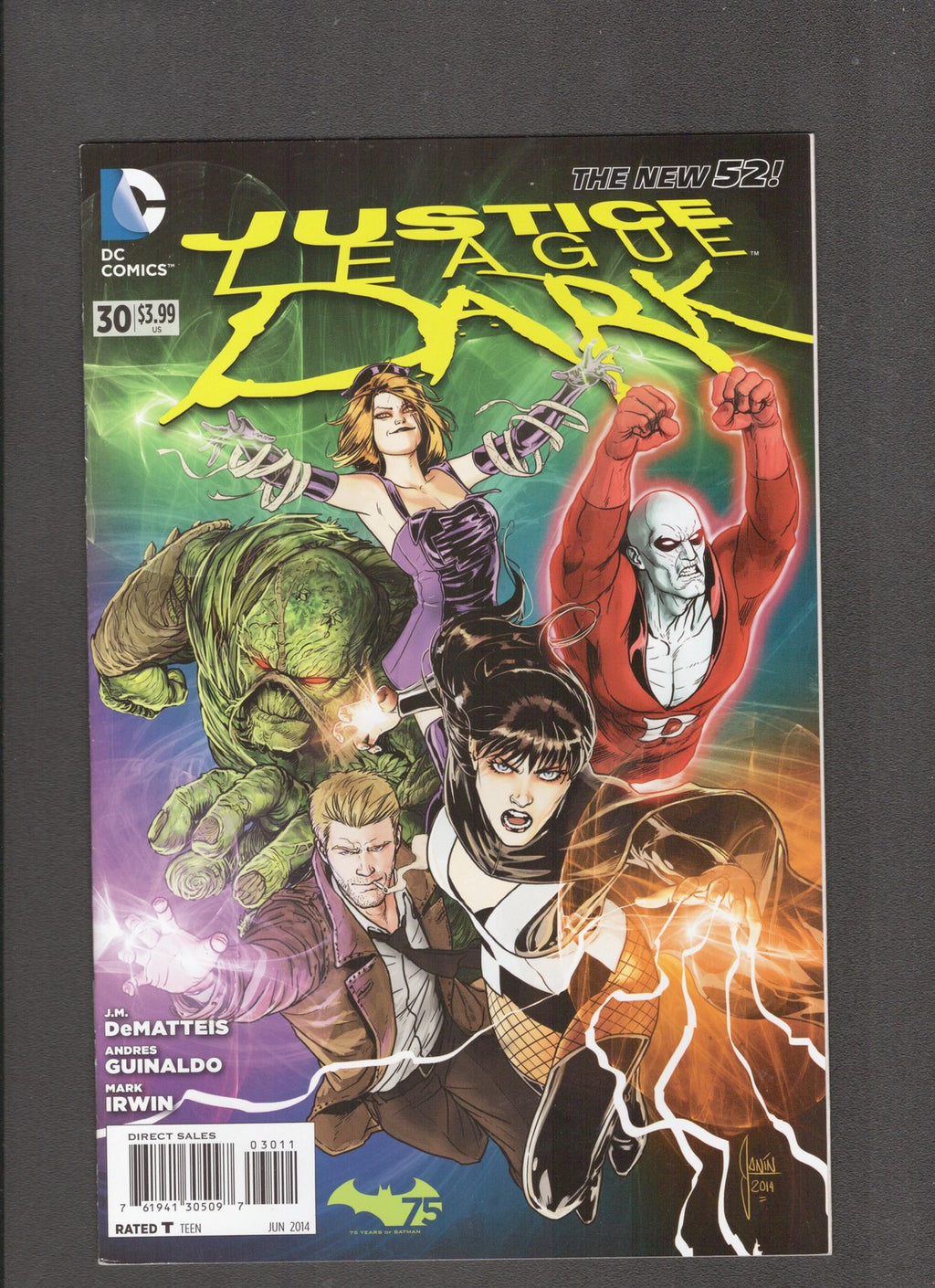 Justice League Dark #30 (2014) Mikel Janin DC Comics