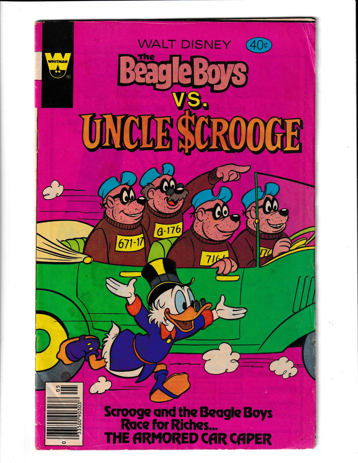 Beagle Boys vs. Uncle Scrooge #3 (1979) Whitman Comics