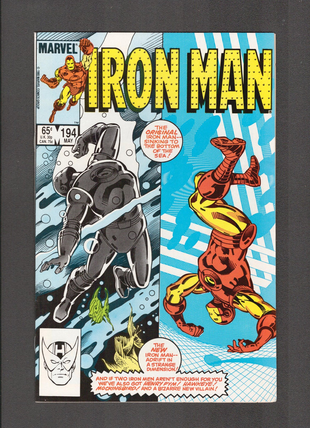 Iron Man #194 (1985) Bob Sharen - Higher Grade Marvel Comics