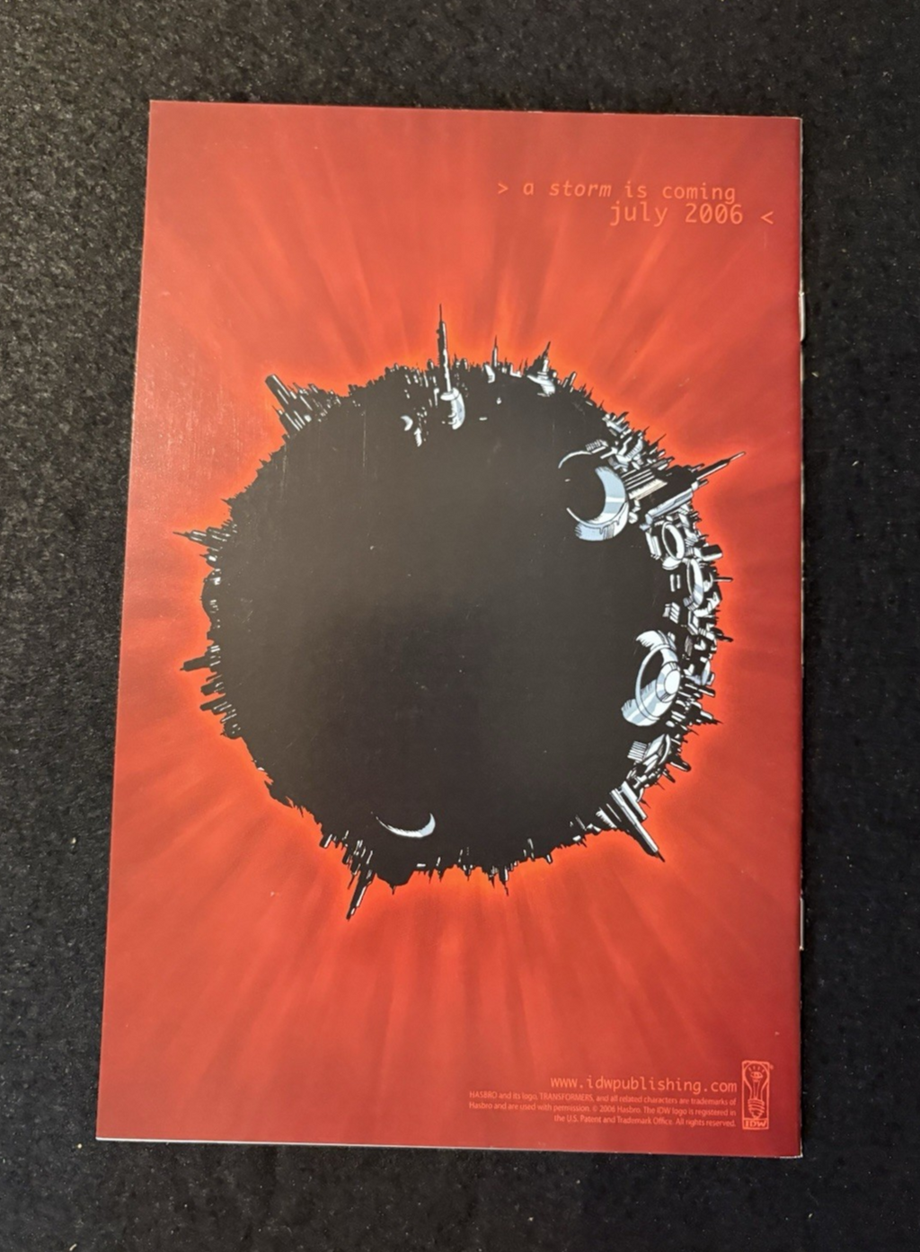 Transformers: Infiltration #1-6 (2006) Complete Series IDW Comics
