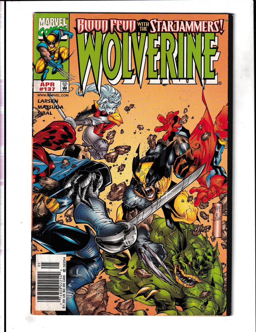 Wolverine #137 (1999) Marvel Comics SKU:1566