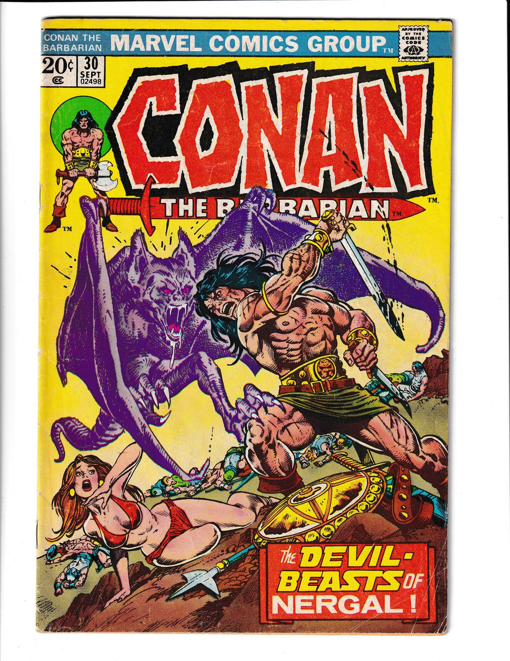 Conan the Barbarian #30 (1973) Marvel Comics