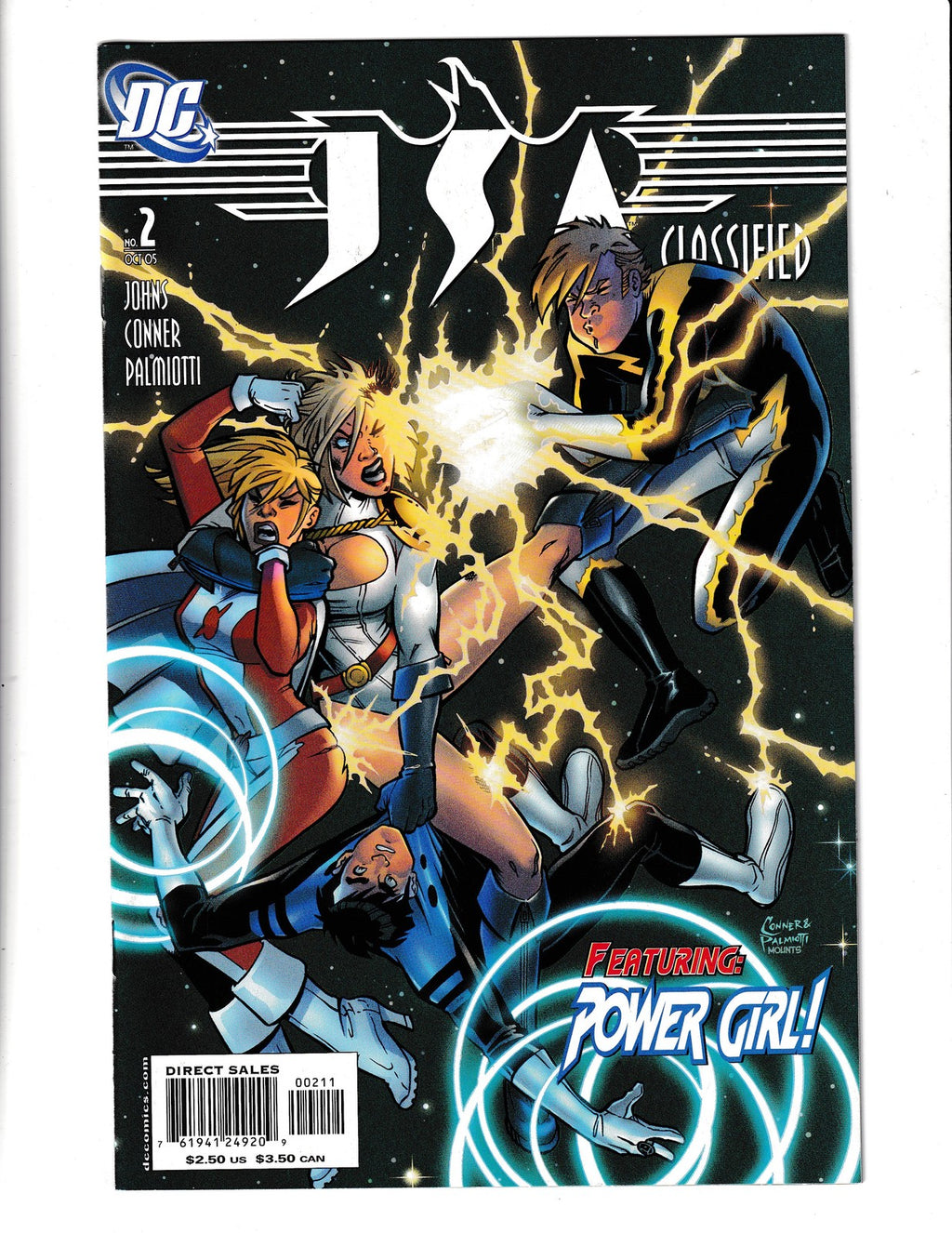 JSA: Classified #2 (2005) Power Girl Cover DC Comics