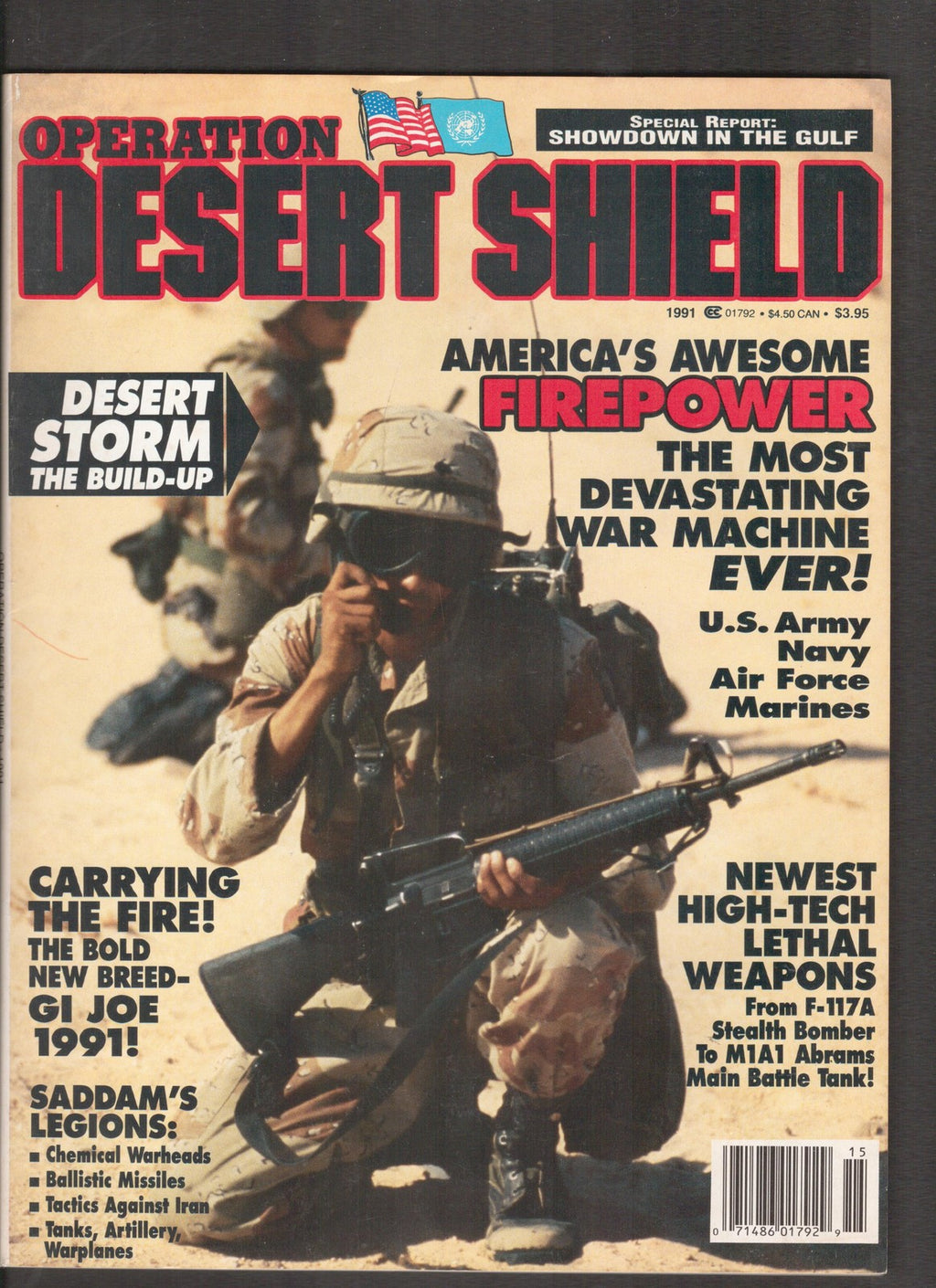 Operation Desert Shield #nn (1991) Magazine Harris Comics