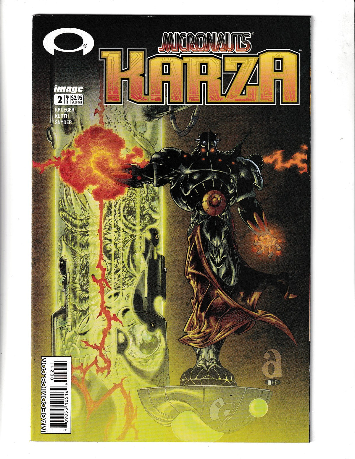 Micronauts: Karza #2 (2003) Image Comics