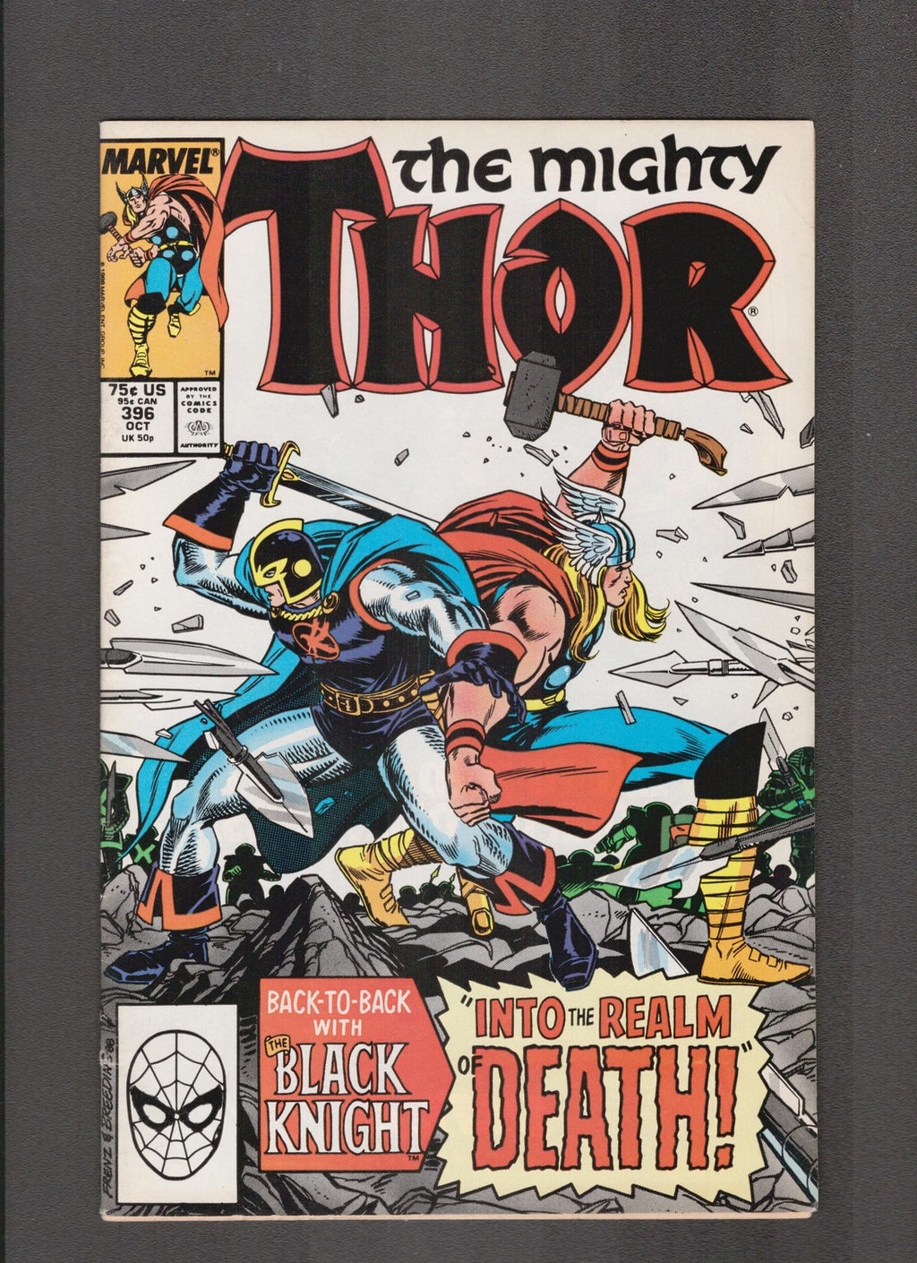 Thor #396 (1988) Ron Frenz Marvel Comics