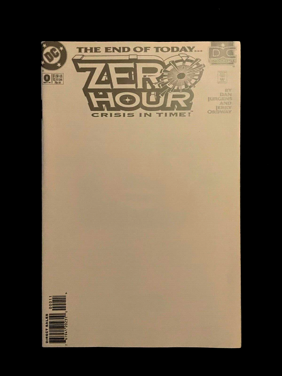 Zero Hour: Crisis in Time - Complete Set of 5 #0-4 (1994) DC Comics