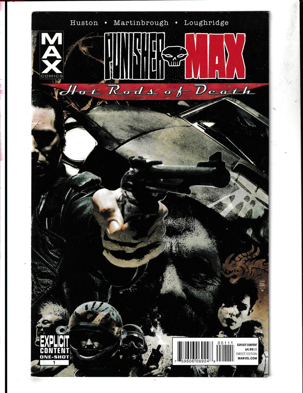 Punisher MAX: Hot Rods of Death #1 (2010) MAX Comics SKU:2397