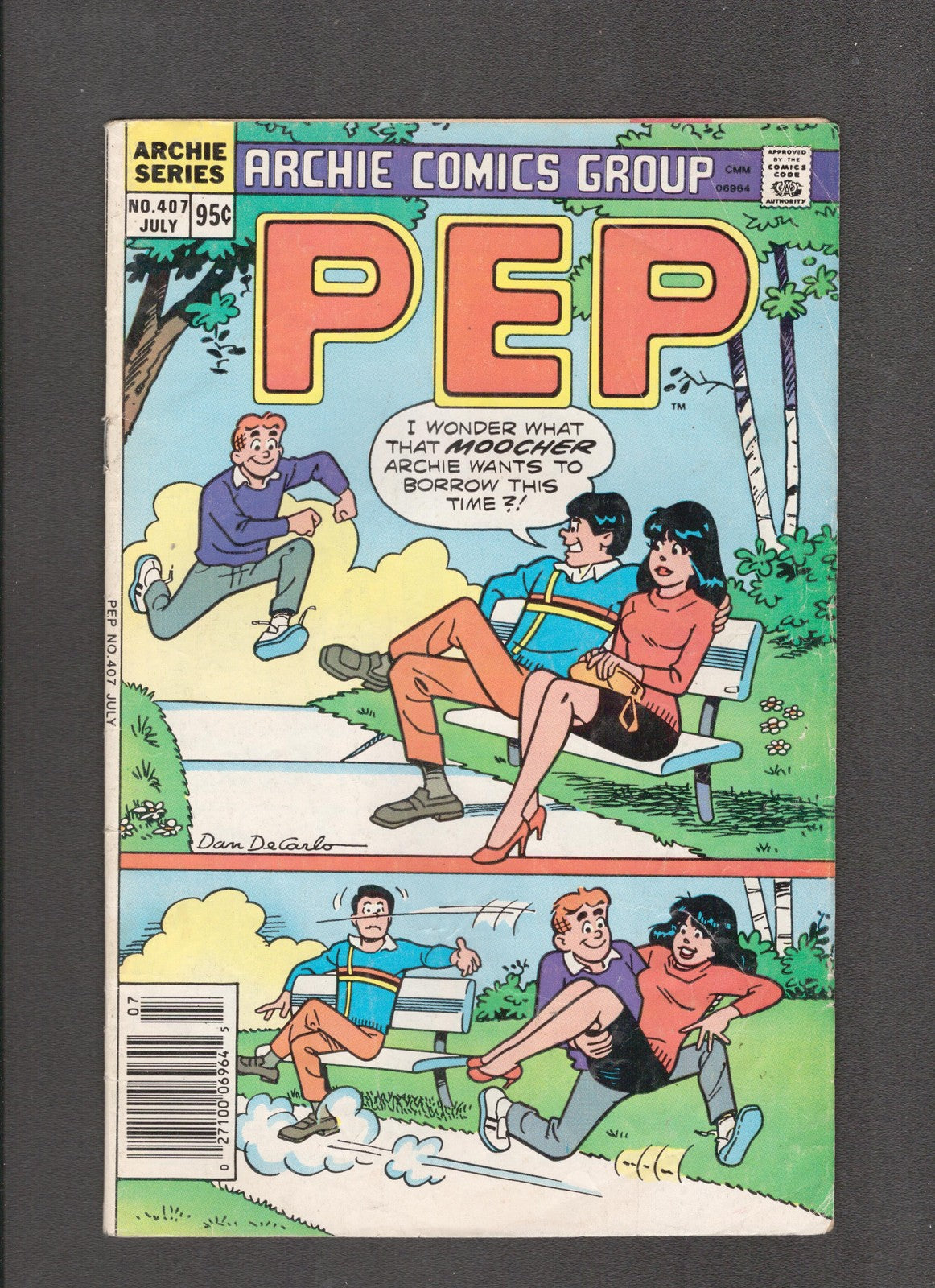 Pep Comics #407 (1986) Dan DeCarlo Archie Comics
