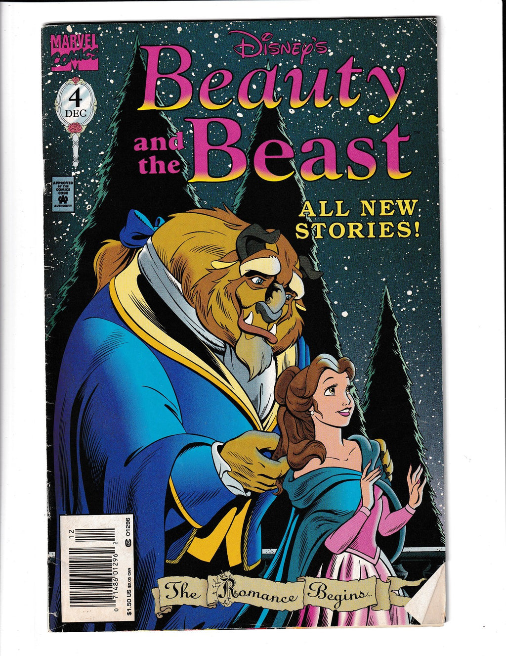 Beauty and the Beast #4 (1994) Marvel Comics