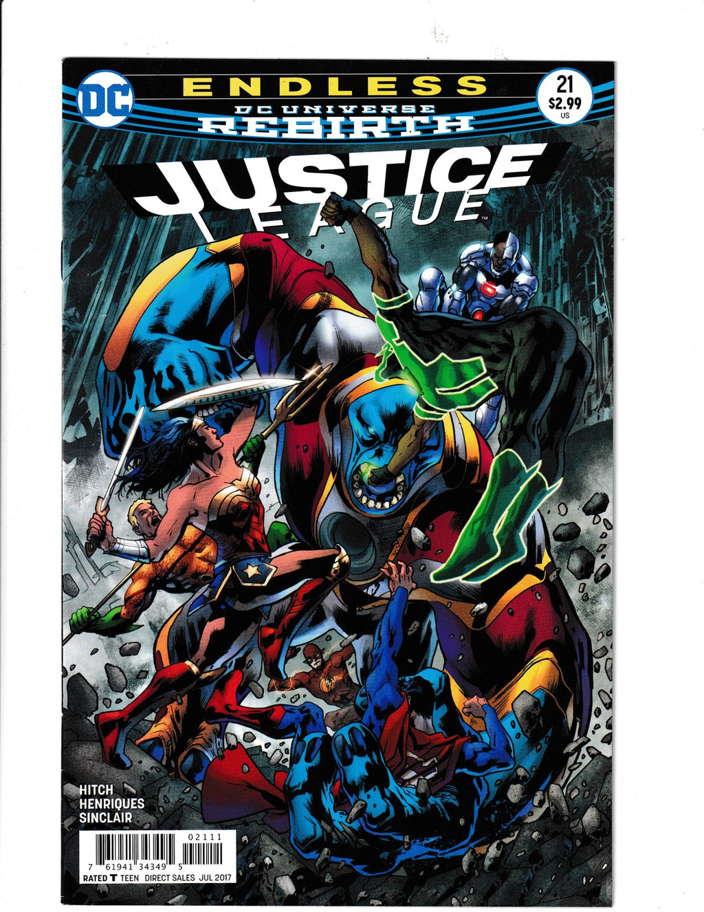 Justice League #21 (2017) DC Comics