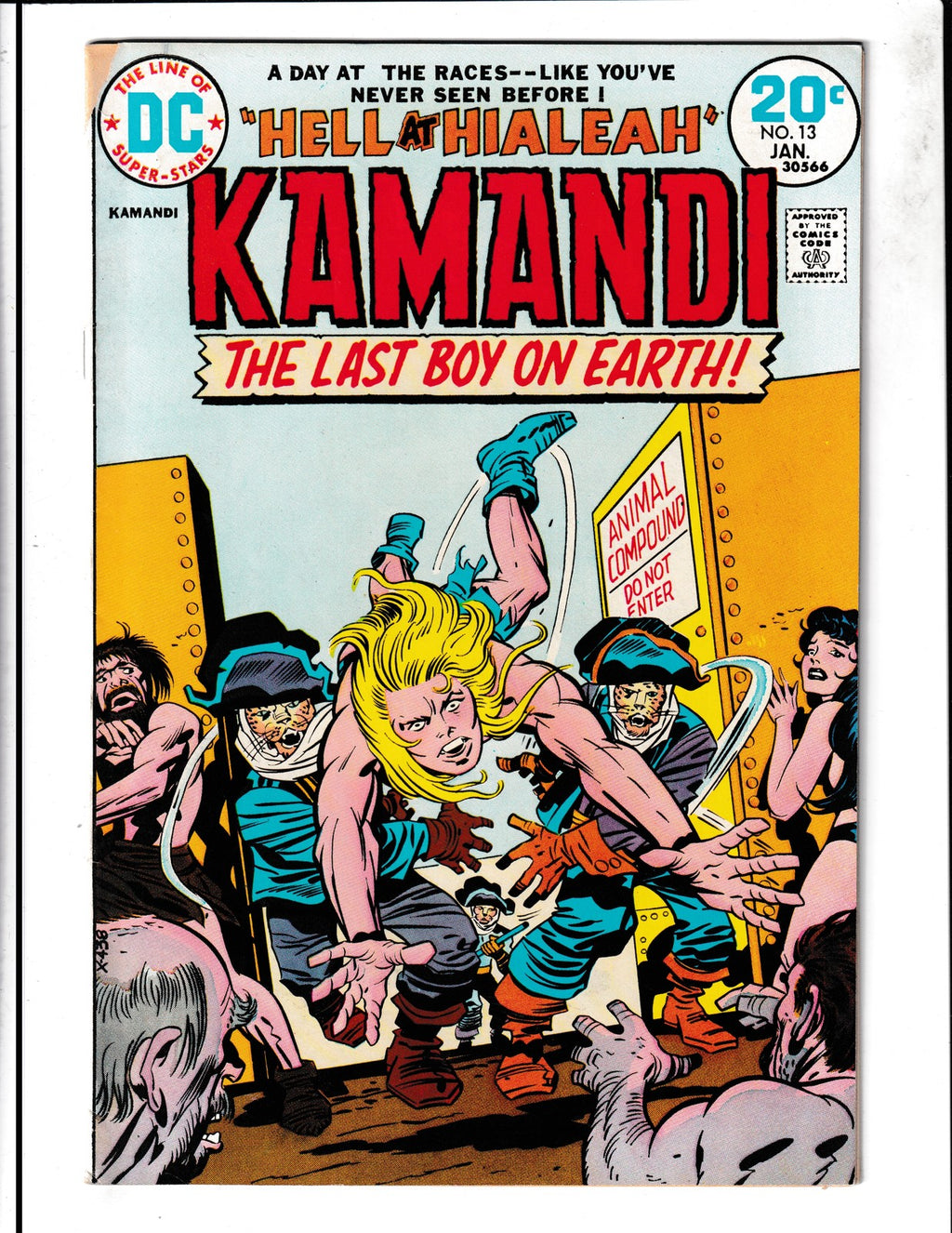 Kamandi, The Last Boy On Earth #13 (1974) DC Comics SKU:2651