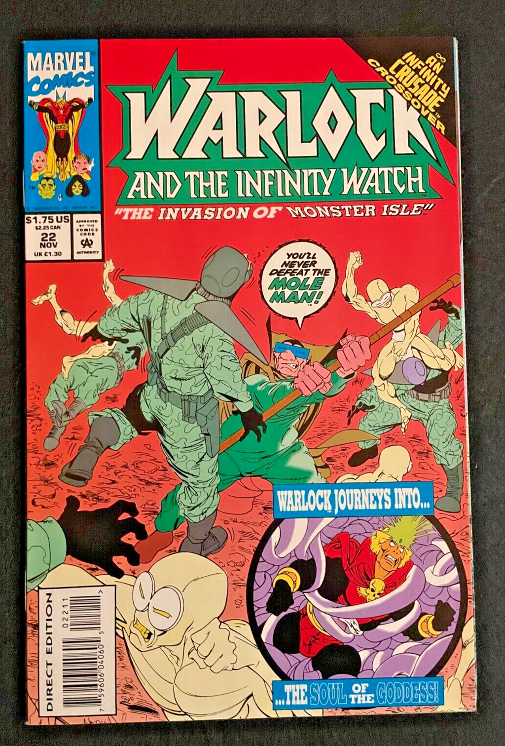Warlock and the Infinity Watch #22 1993 - Marvel