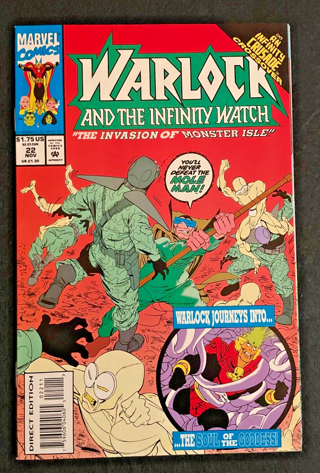 Warlock and the Infinity Watch #22 1993 - Marvel