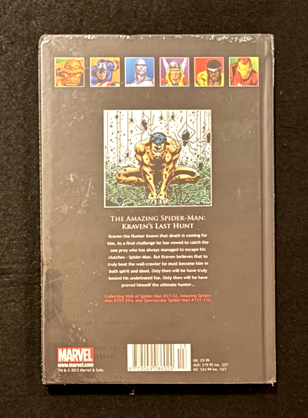Marvel Ultimate Graphic Novels Collection #13 Amazing SpiderMan Kraven Last Hunt