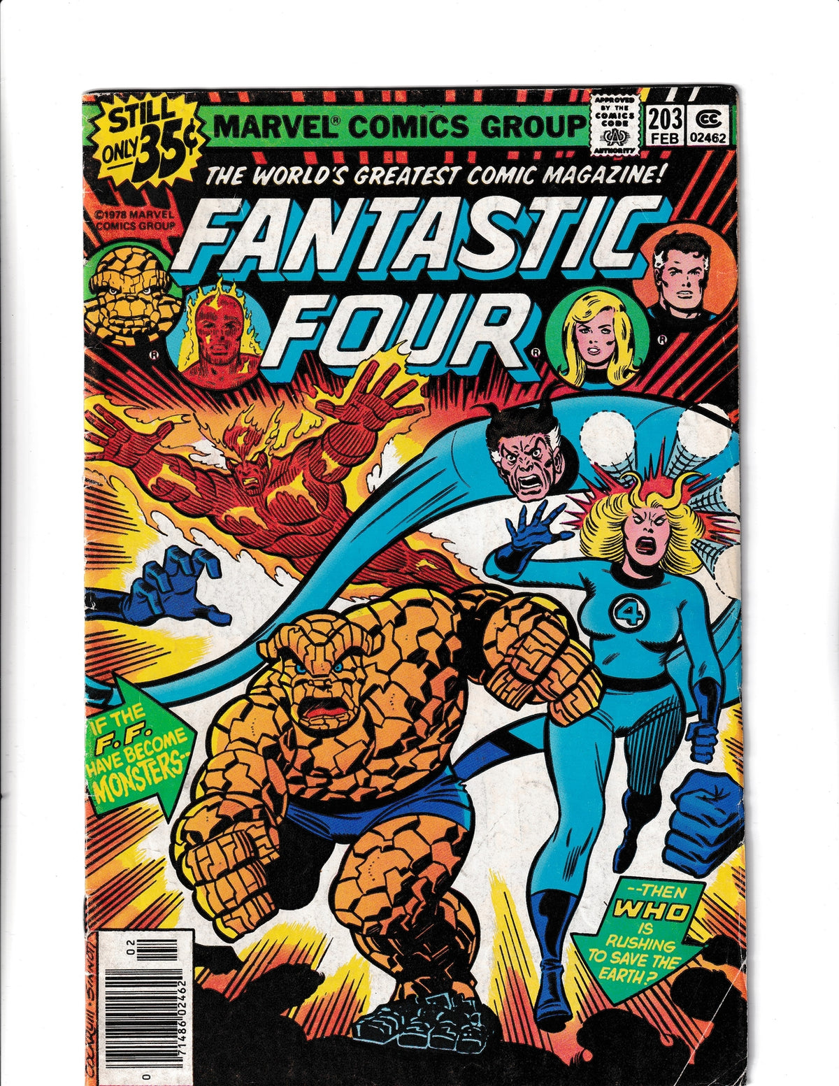 Fantastic Four #203 (1979) Marvel Comics SKU:039