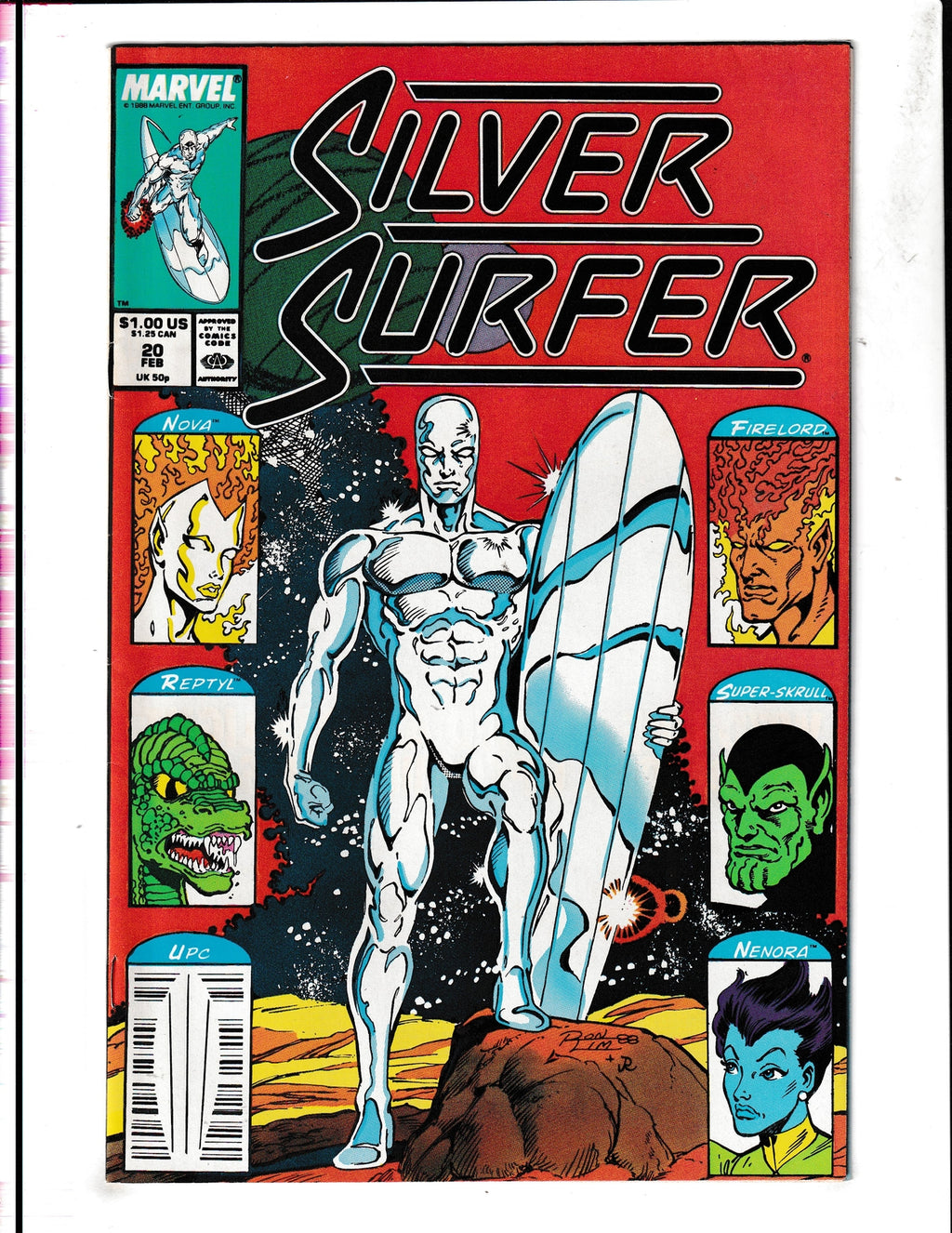 Silver Surfer #20 (1989) Marvel Comics