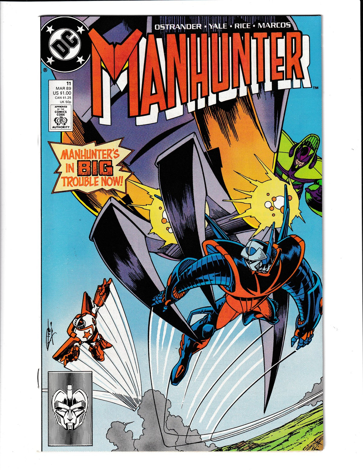 Manhunter #11 (1989) DC Comics SKU:3584