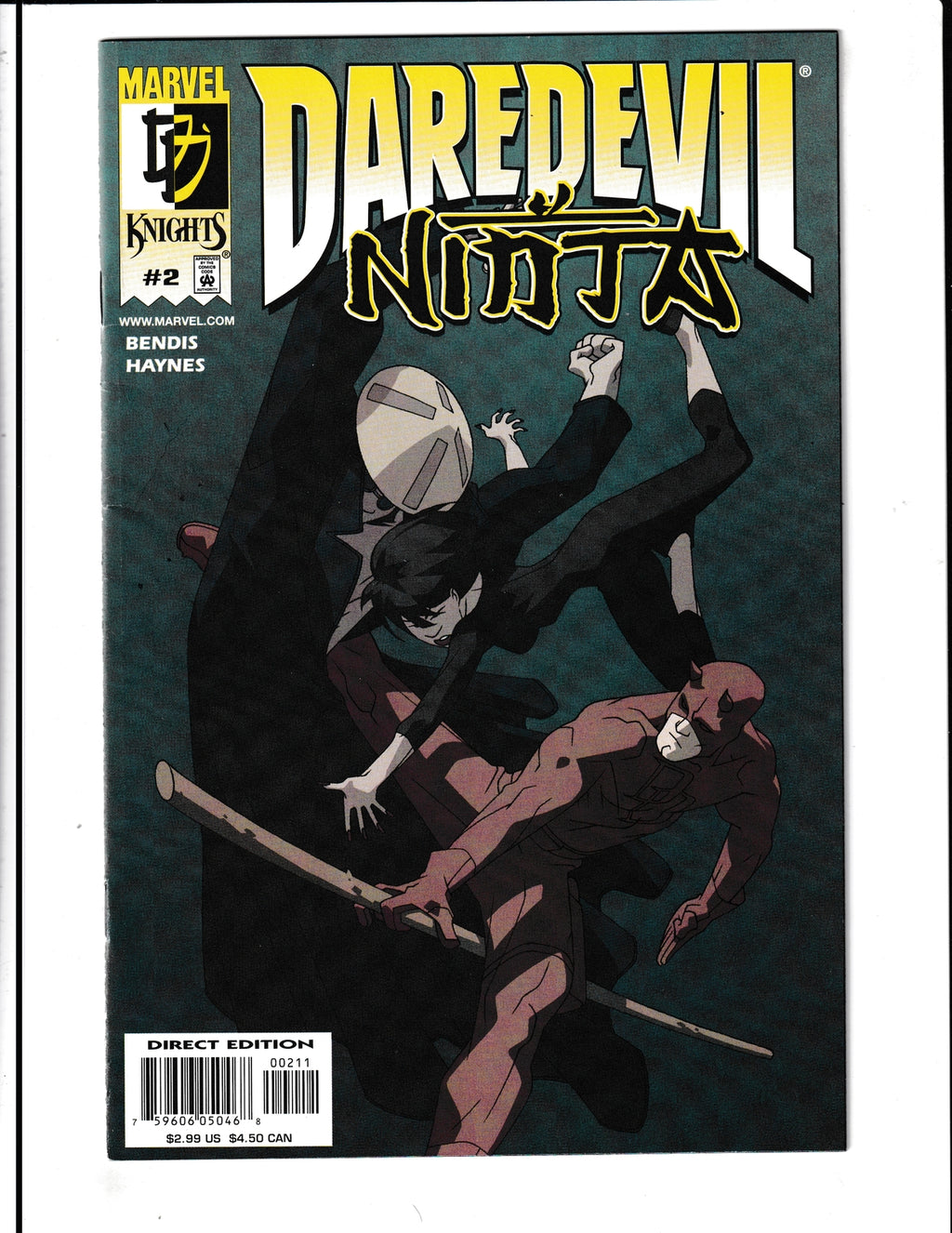 Daredevil: Ninja #3 (2001) Marvel Knights Comics