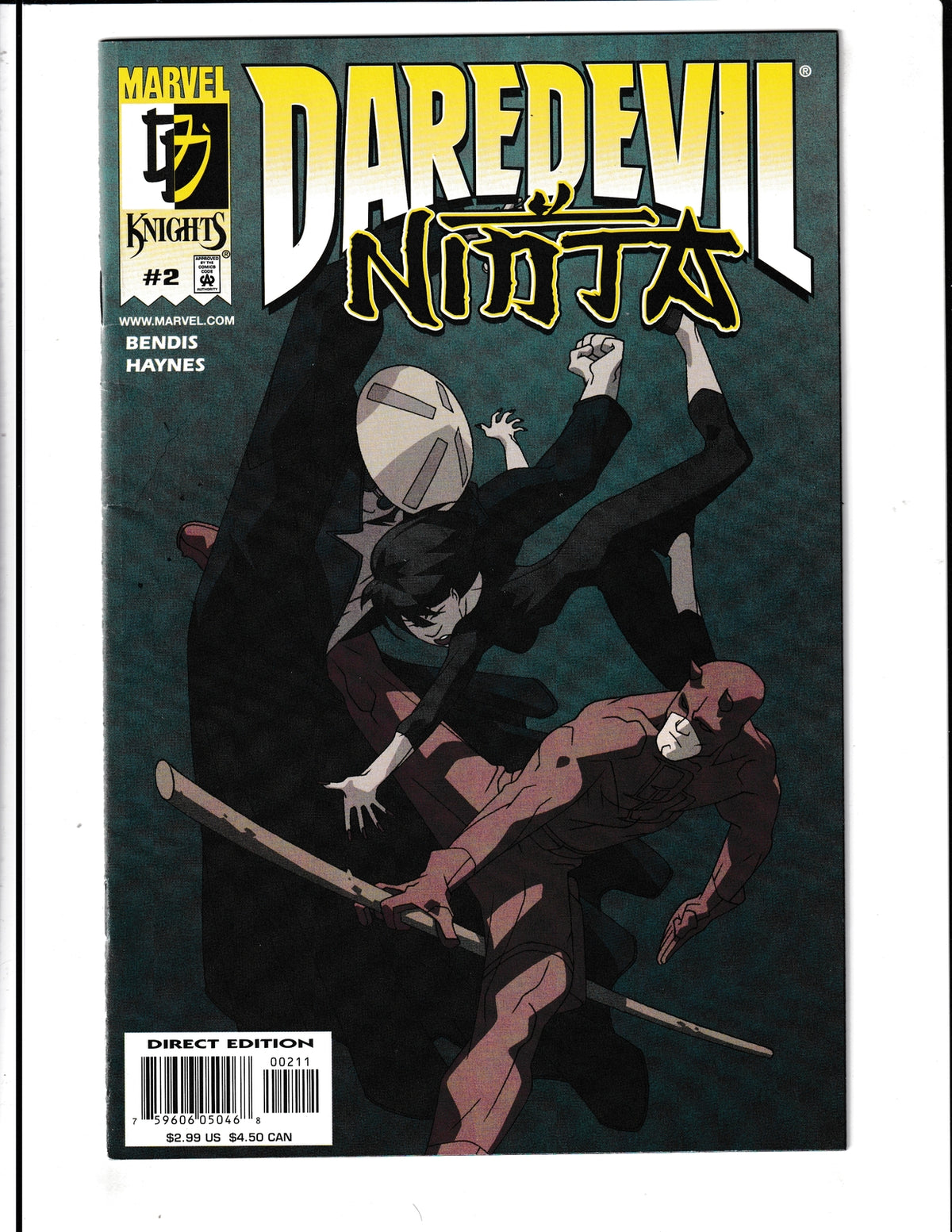 Daredevil: Ninja #3 (2001) Marvel Knights Comics