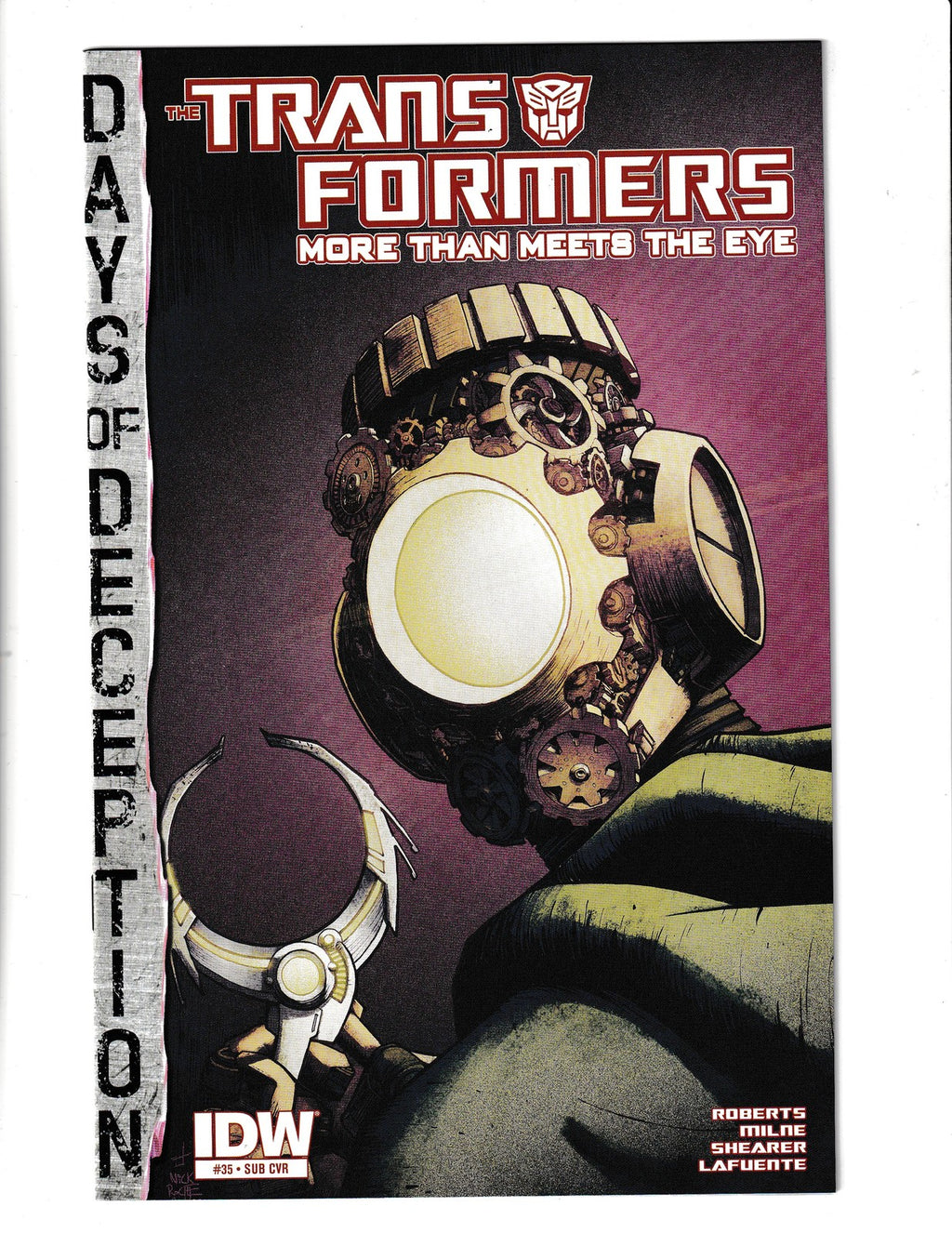 Transformers More Than Meets the Eye #35b (2014) Sub Cover IDW Comics SKU:2919