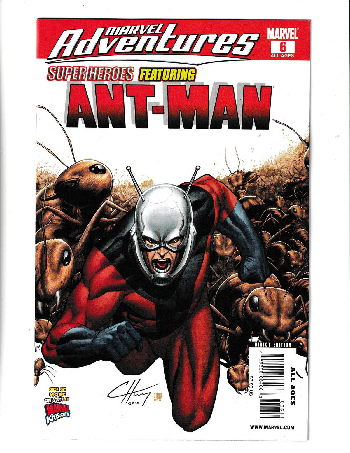 Marvel Adventures: Super-Heroes #6 (2009) Ant-Man Marvel Comics