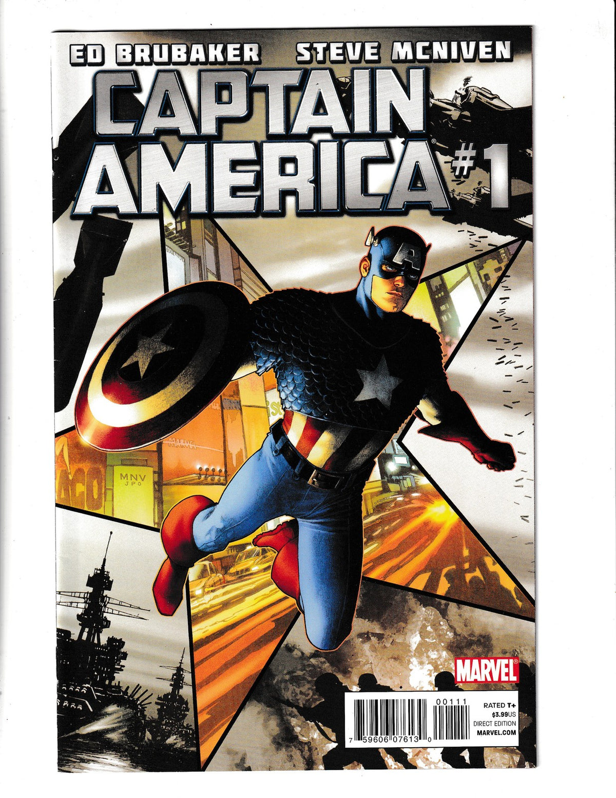 Captain America #1 (2011) Marvel Comics