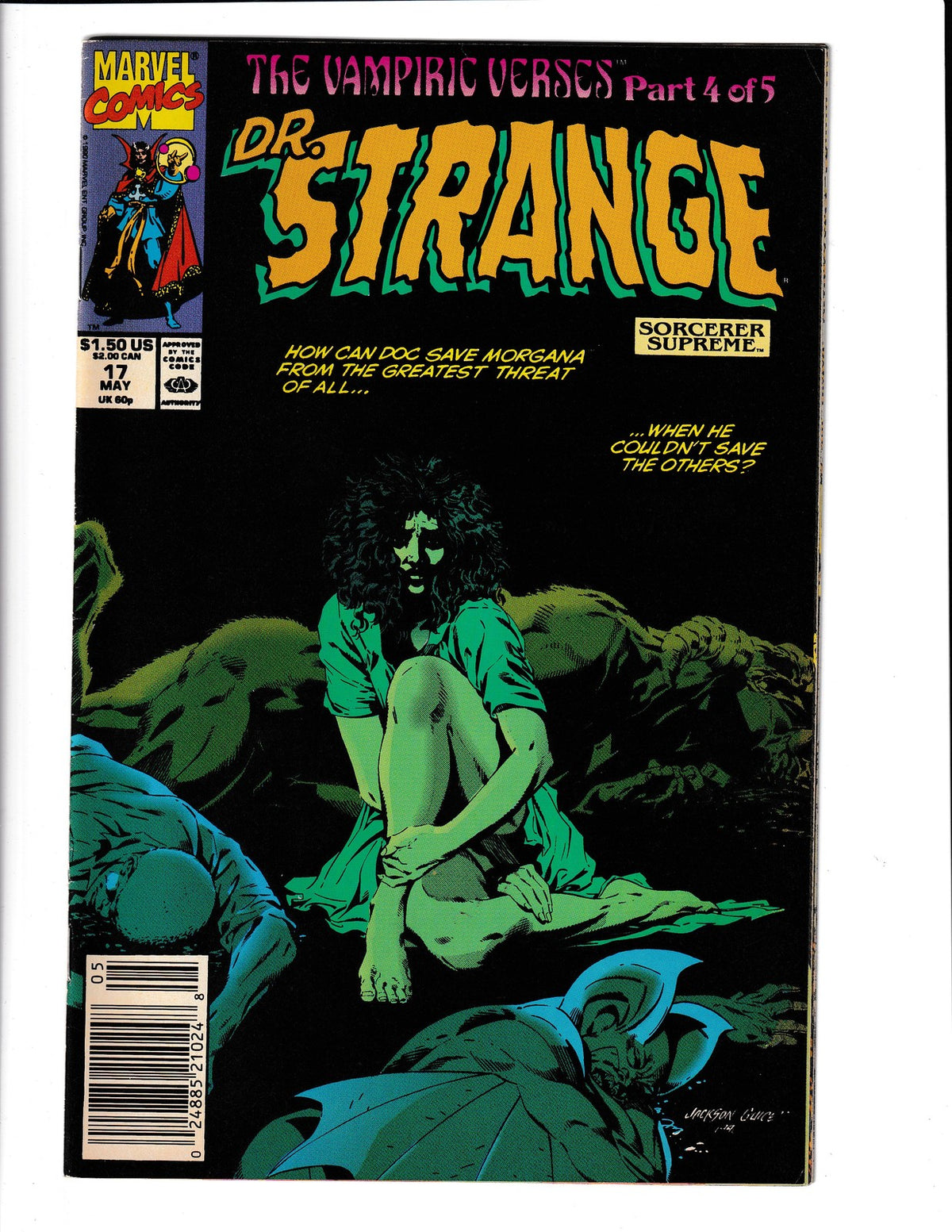 Doctor Strange: Sorcerer's Supreme #17 (1990) 1st Brother Voodoo Marvel Comics