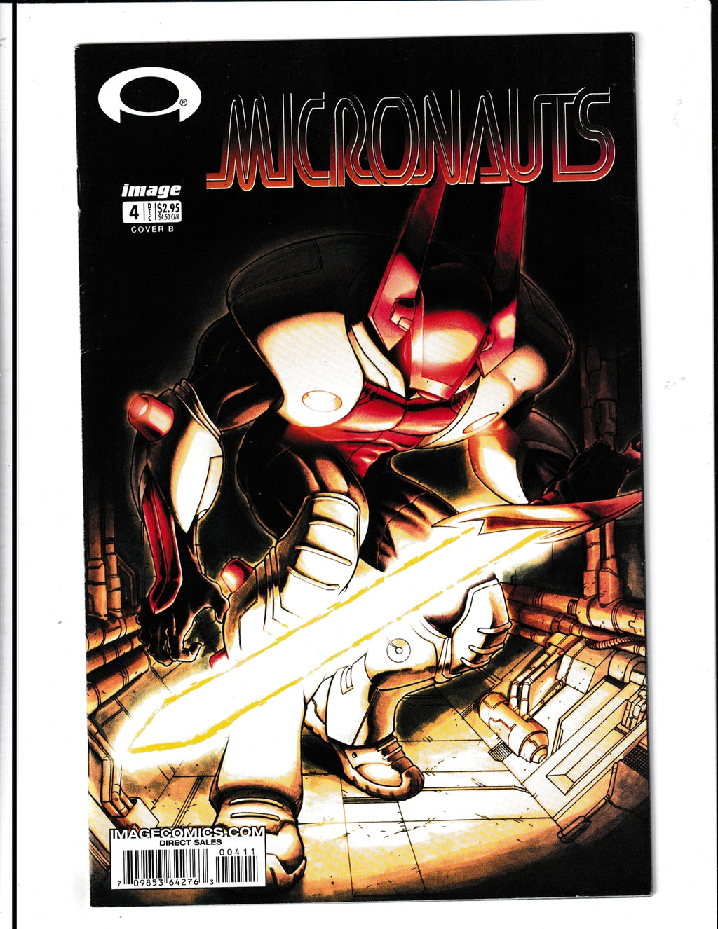 Micronauts #4B (2002) Acroyear on cover Image Comics