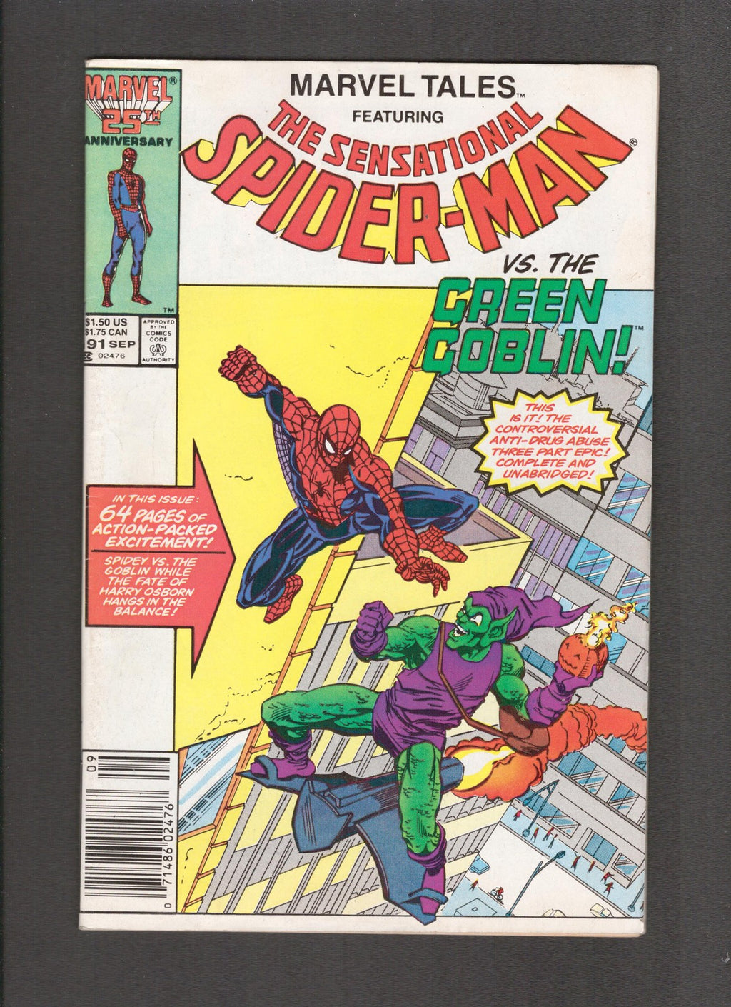 Marvel Tales #191 (1986) Green Goblin Cover Marvel Comics