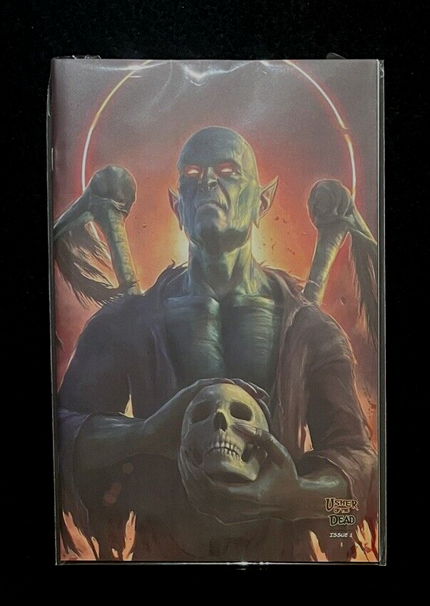 Usher of the Dead #1 (2023) DaSilva Minimal Variant LTD 1500 - Blood Moon Comics