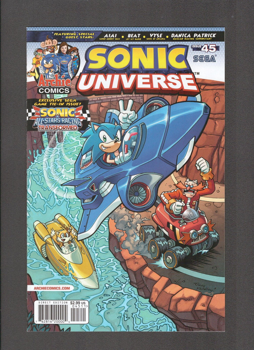 Sonic Universe #45 (2012) Danika Patrick Guest Star Archie Comics