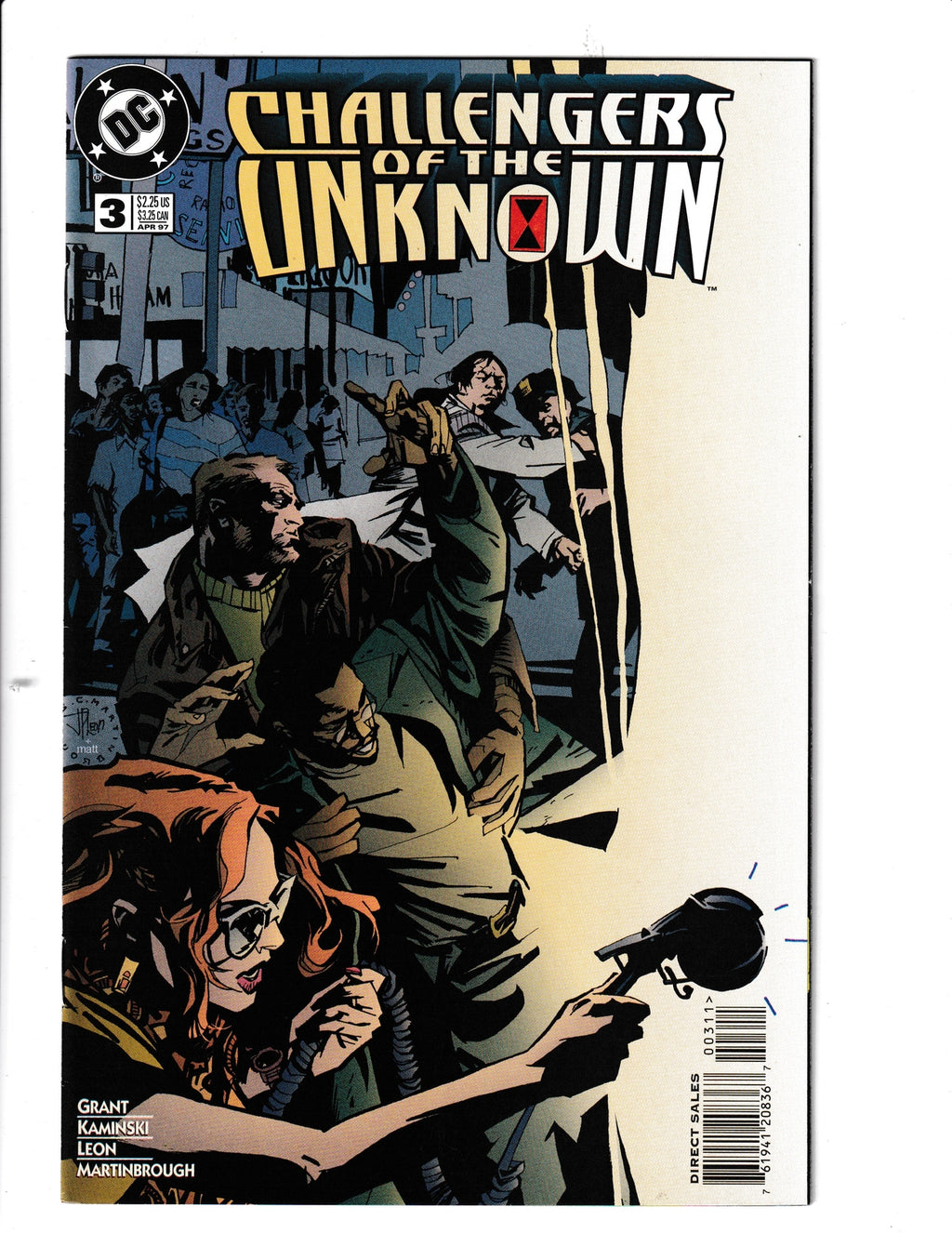 Challengers of the Unknown #3 (1997) DC Comics