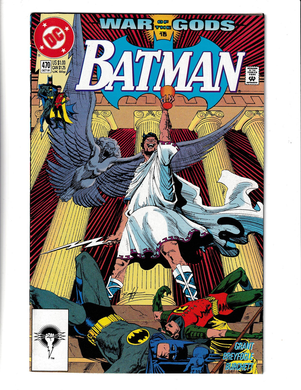 Batman #470 (1991) DC Comics SKU:2569
