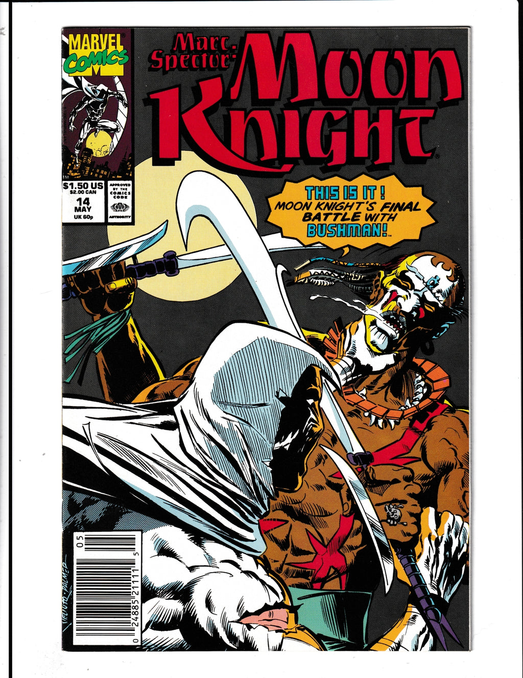 Marc Spector Moon-Knight #14 (1990) Marvel Comics