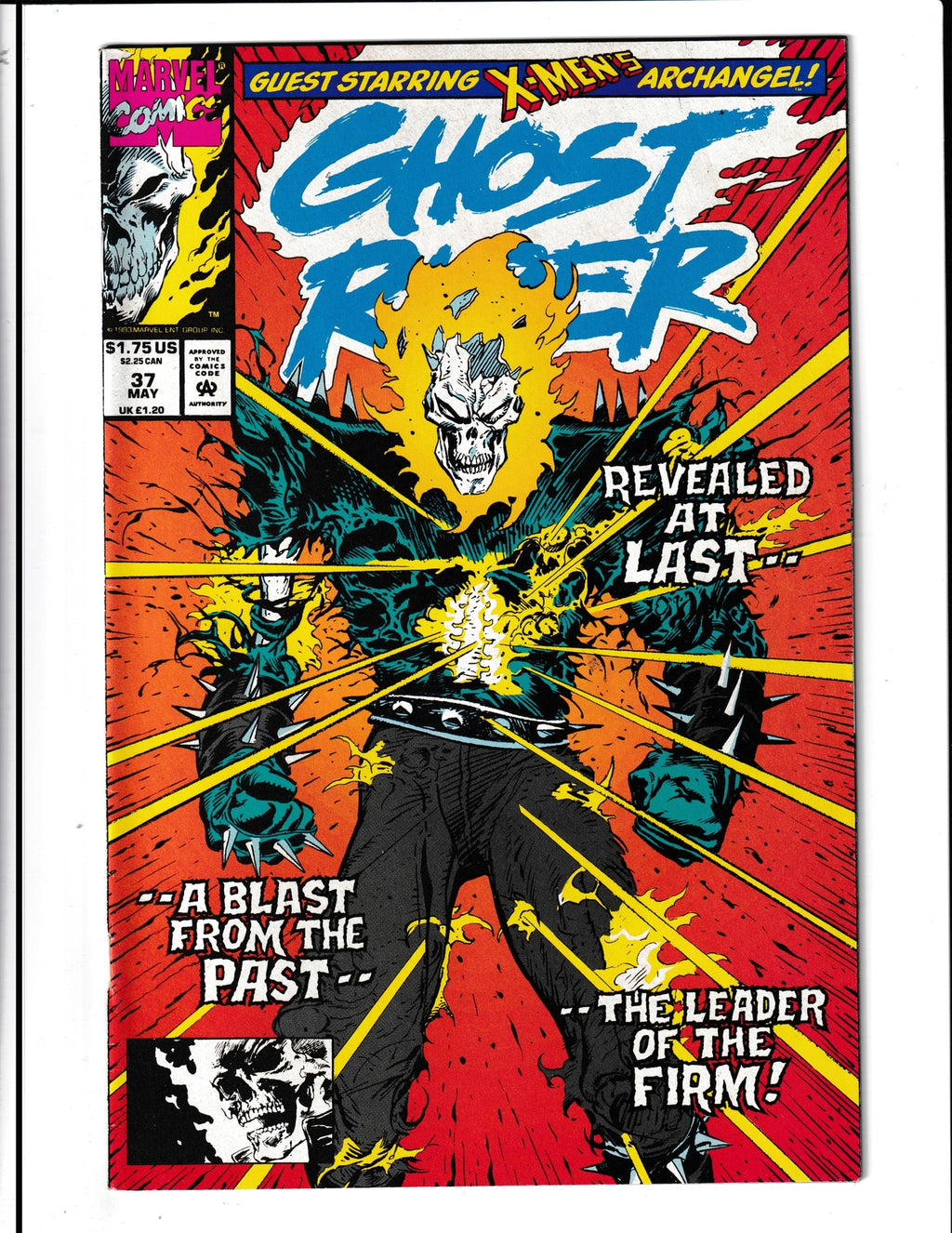 Ghost Rider #37 (1993) Higher Grade Marvel Comics