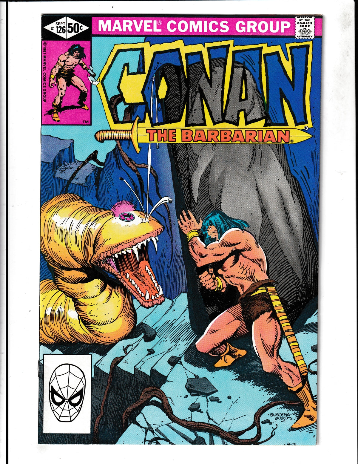 Conan the Barbarian #126 (1981) Marvel Comics SKU:1463