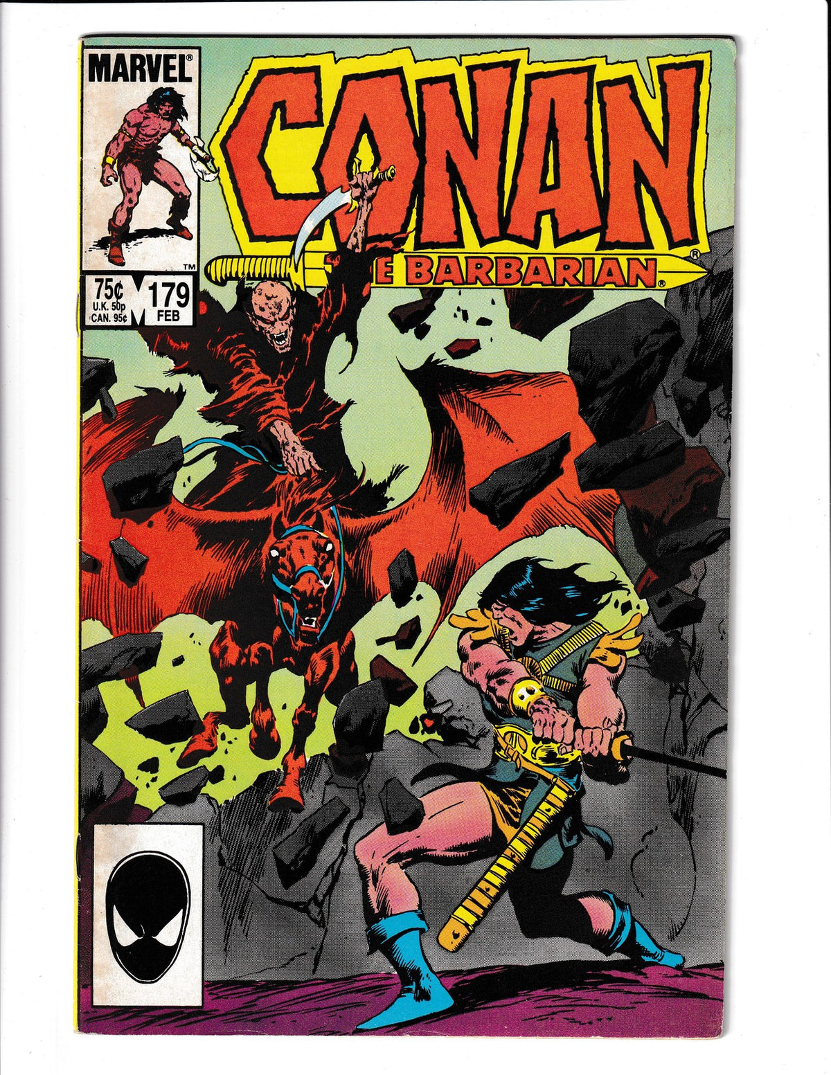 Conan the Barbarian #179 (1986) Marvel Comics SKU:3260